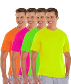 neon t shirt herren