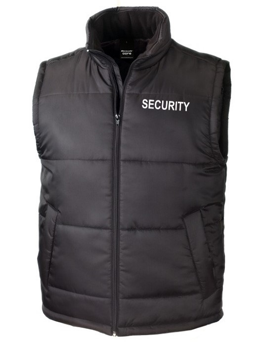 Security Steppweste unisex Gr.XS-3XL Sicherheitspersonal - Lacy-Dress