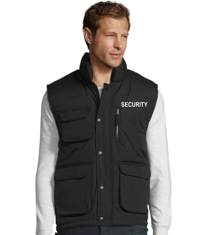 Security Winter Weste Steppweste Gr.S-XXL unisex