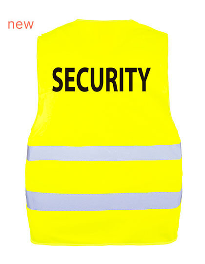 Sicherheitsweste SECURITY neongelb - Lacy-Dress